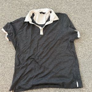 Banana Republic collard short sleeve shirt